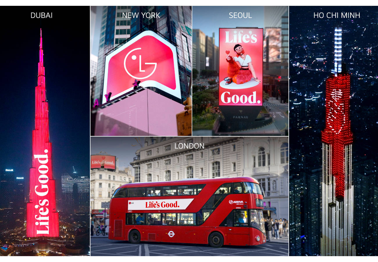 LG Electronics lanza la nueva campaña global: Life’s Good