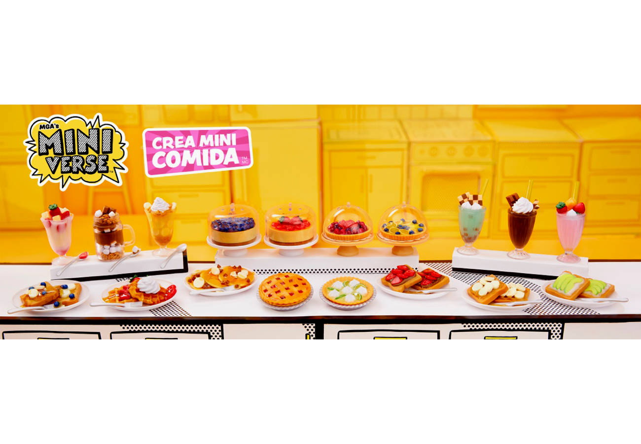 Crea Mini Comida con MGA Entertainment, juguetes versión miniatura