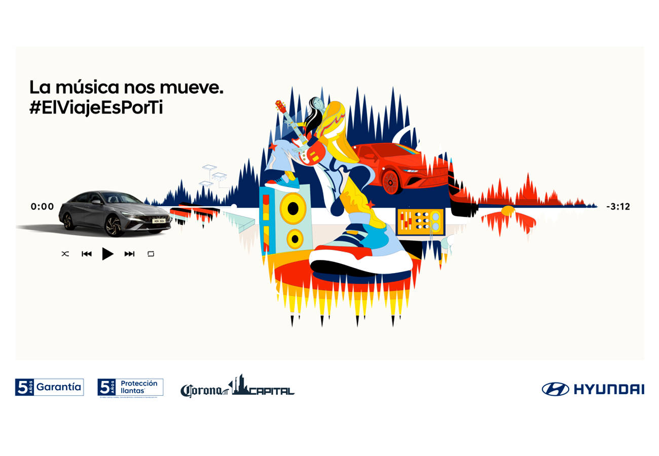 Hyundai Motor de México anuncia su participación en el Corona Capital 2023