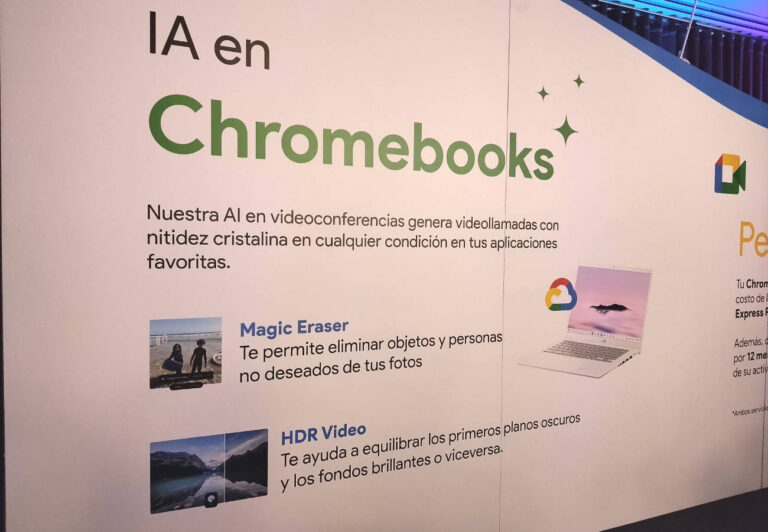 Google presenta Chromebook Plus, con mejor rendimiento y funciones de IA