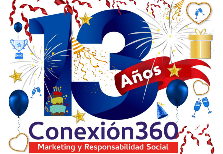 Aniversario 13 de Conexión360, Marketing y Responsabilidad Social