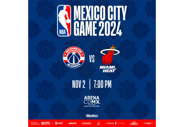 NBA y Zignia Live anunciaron el NBA Mexico City Game 2024, en la Arena CDMX