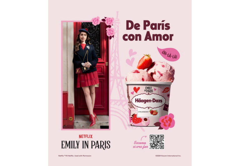 Häagen-Dazs lanza campaña de edición especial: “Emily en París”