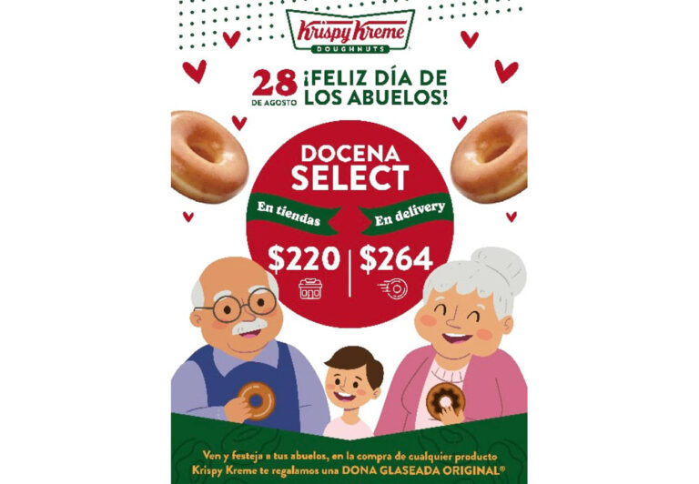 Krispy Kreme celebra el Día de los Abuelos, 28 de agosto