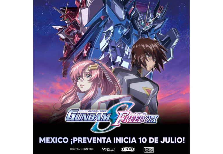 Gundam Seed Freedom aterriza en CDMX