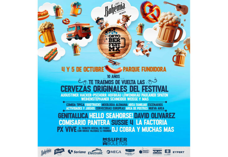 Bohemia celebra una nueva edición de Oktoberfest en el Parque Fundidora de Monterrey