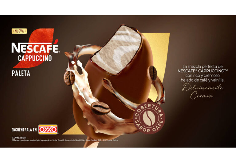 Helados Nestlé lanza la nueva paleta Nescafé Cappuccino