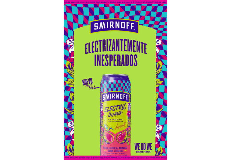 Llegó Smirnoff Electric Guava, bebidas con alcohol listas para beber