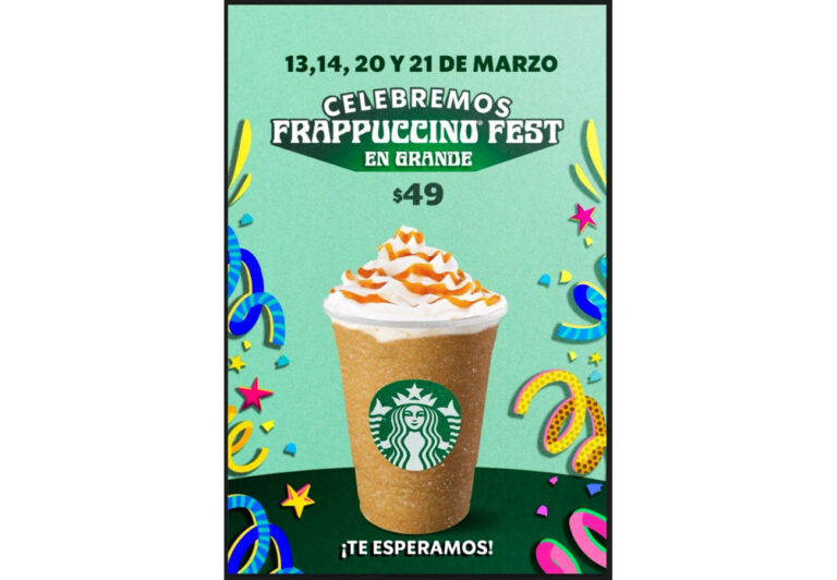 Starbucks México invita al Frappuccino Fest 2025