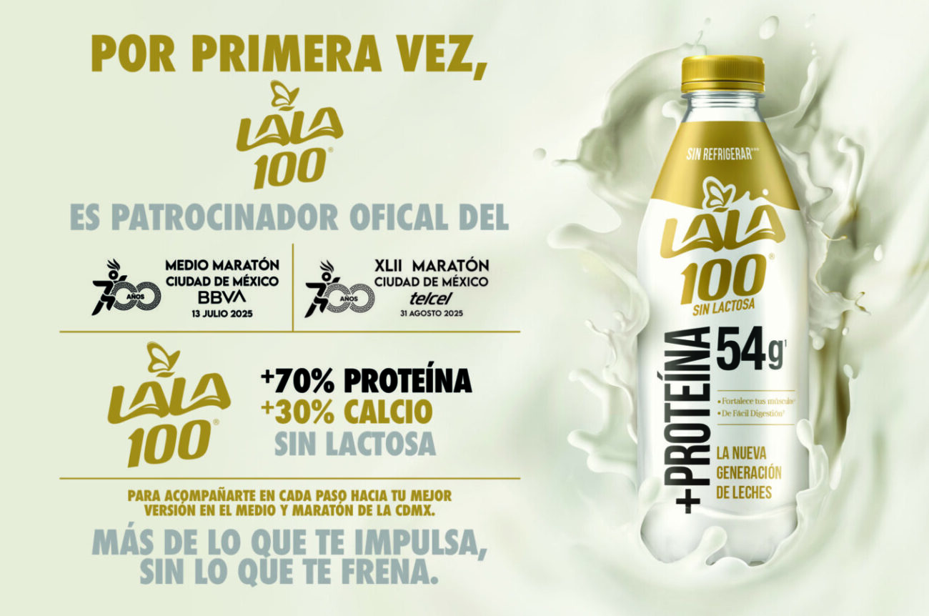 Lala 100, patrocinador del Medio Maratón y el XLII Maratón de la CDMX