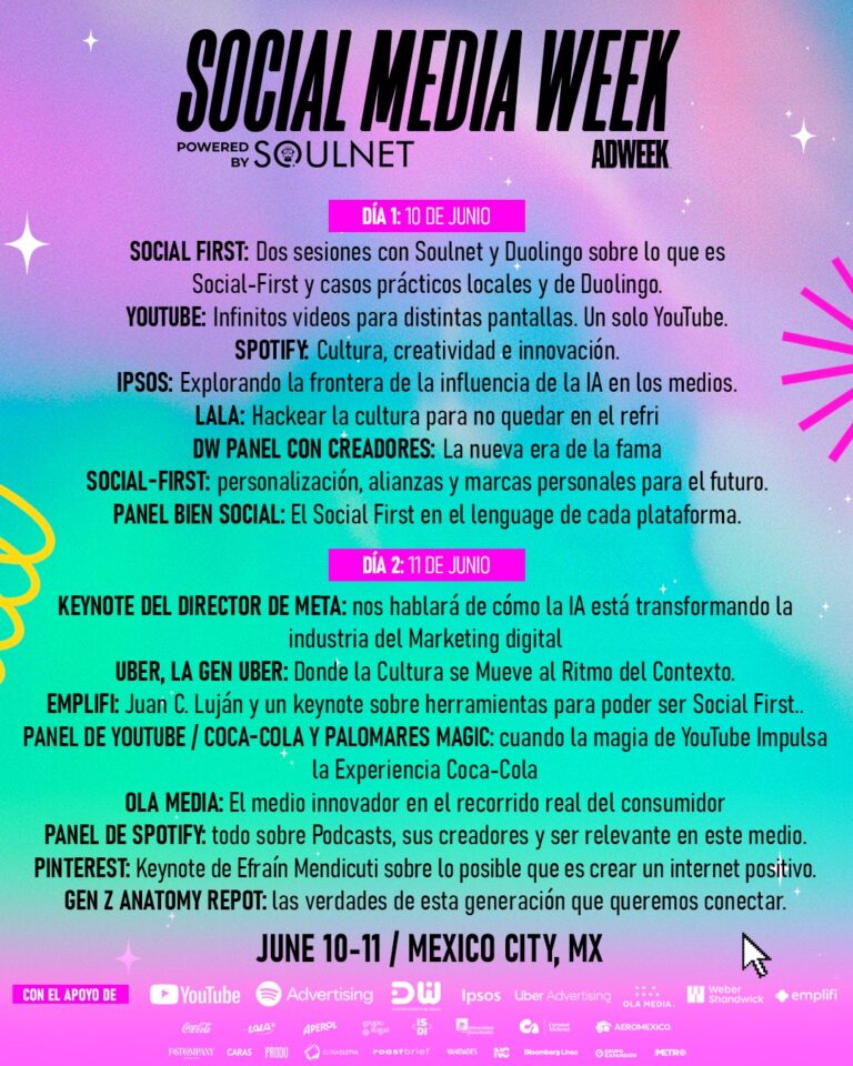 Social Media Week, celebra 10 años en México