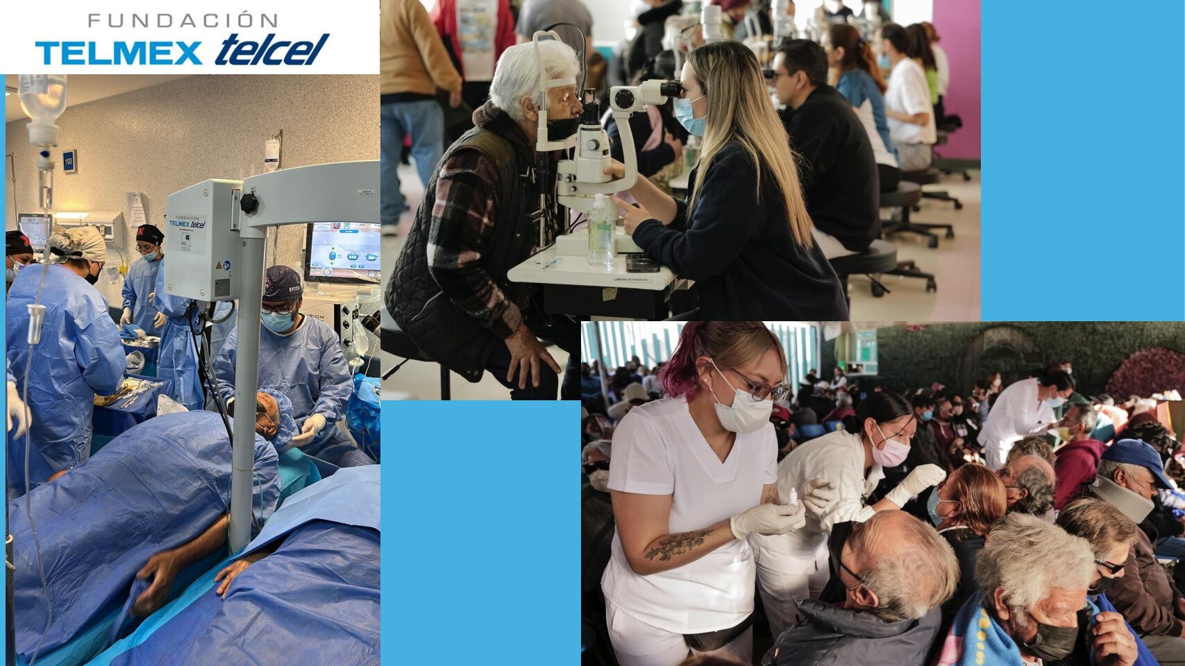 Fundación TELMEX Telcel realizó una Campaña de Cirugías de Cataratas en Hospital de Ecatepec, Estado de México