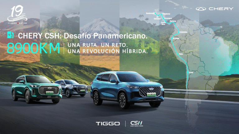 La familia TIGGO desafía la Panamericana, una ruta, un reto, una revolución híbrida