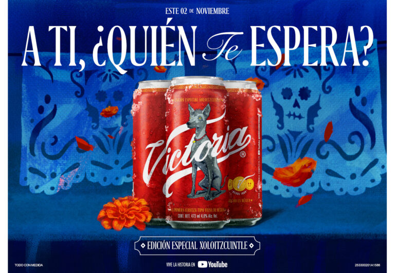 Cerveza Victoria celebra el Día de Muertos con su nueva campaña: “A ti, ¿quién te espera?”