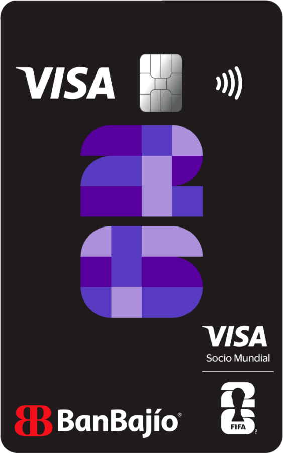 Visa y BanBajío presentan Tarjeta conmemorativa de Mundial 2026