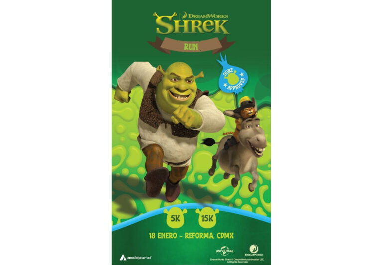 Shrek Run 2026 llega a la Ciudad de México