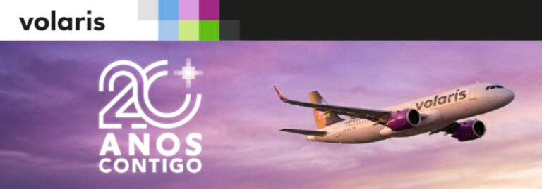 Volaris presenta su espíritu innovador en el marco de su 20 aniversario
