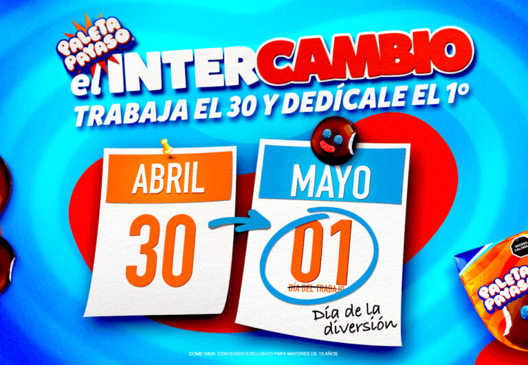 Paleta Payaso invita a conectar y generar sonrisas en familia