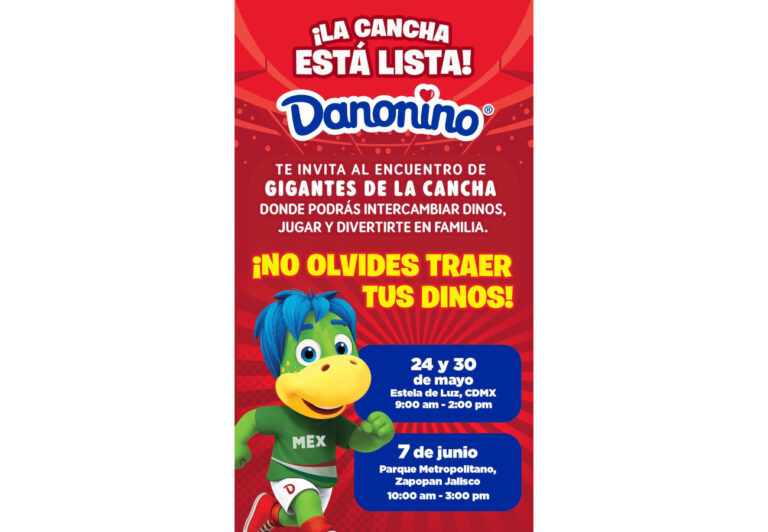 Danonino presenta: “Gigantes de la Cancha”, una experiencia que combina fútbol, juego y  crecimiento