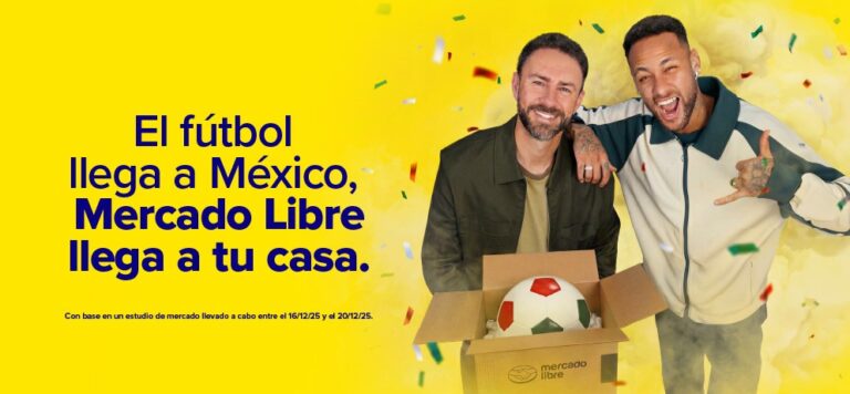 El fútbol llega a México y Mercado Libre llega a tu casa