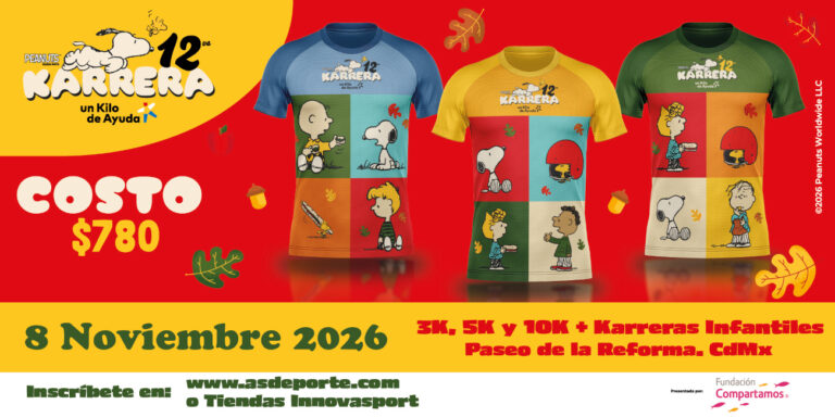 12ª Karrera ´Un Kilo de Ayuda con Snoopy y sus amigos´, inscripciones abiertas