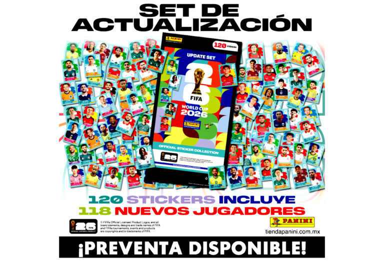Panini presenta el set de actualización oficial de la colección de estampas