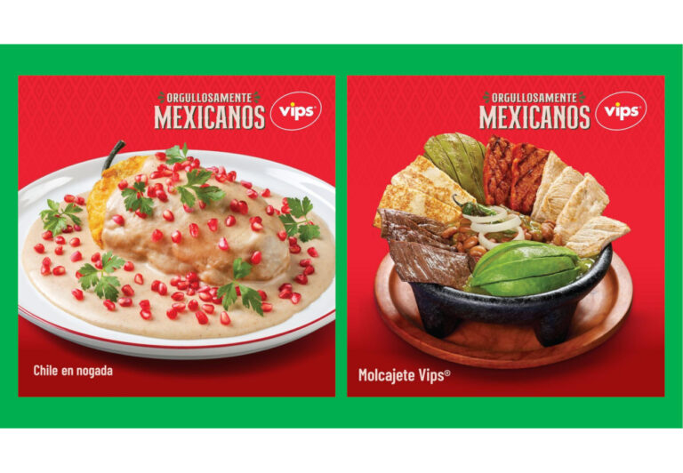 Vips celebra las fiestas patrias con un menú “Orgullosamente Mexicanos”