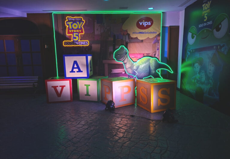 Vips celebra la llega de Toy Story 5, con sorpresas muy especiales